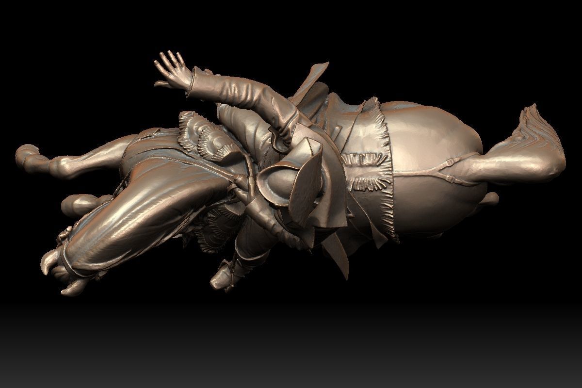 Napoleon Statue 3D print model_6