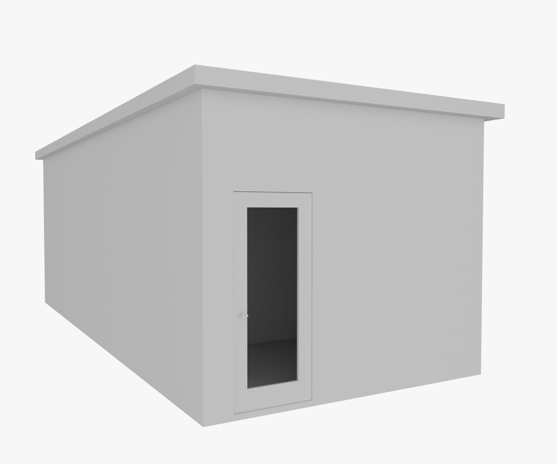 Small Store  3D model_3