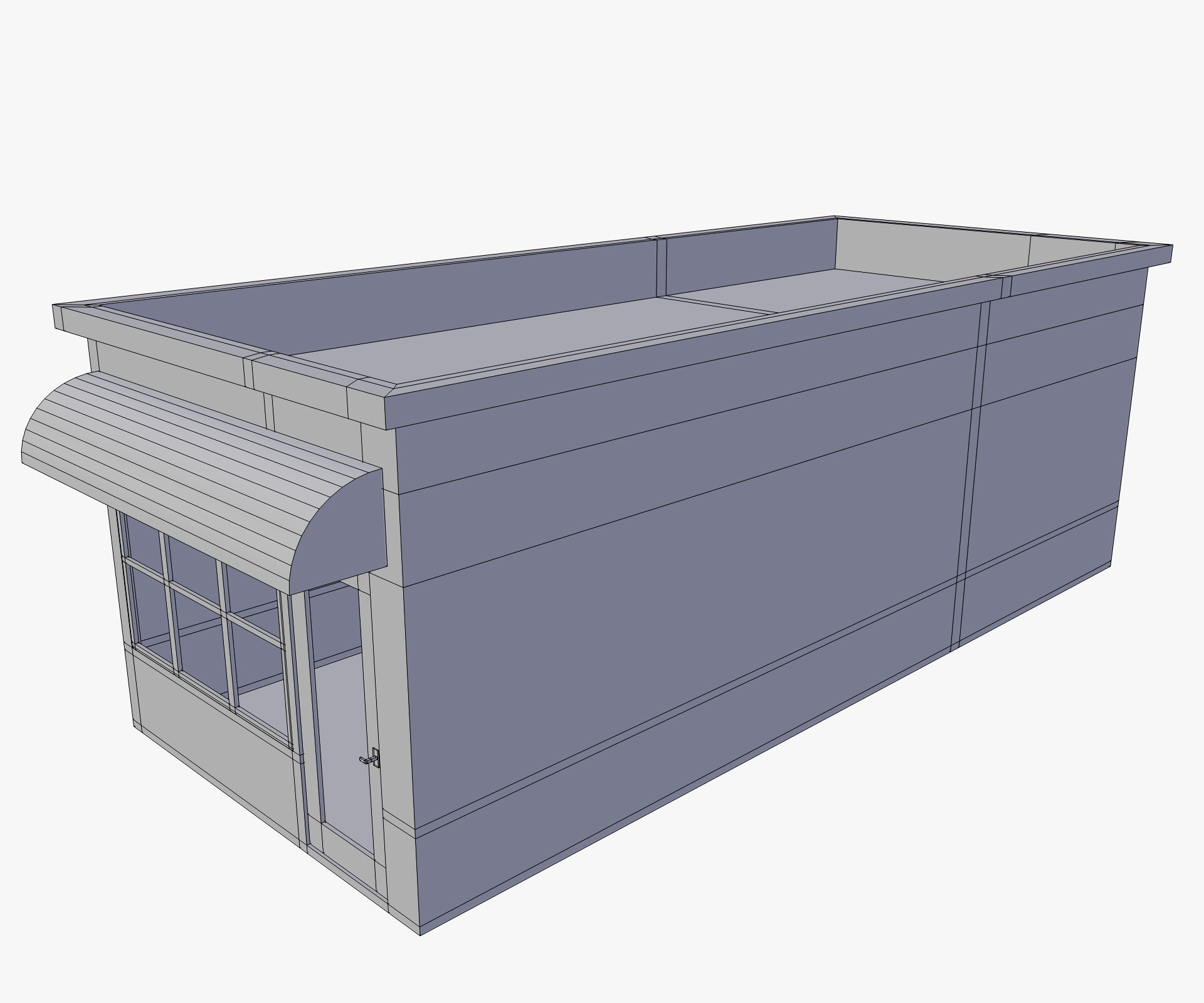 Small Store  3D model_6