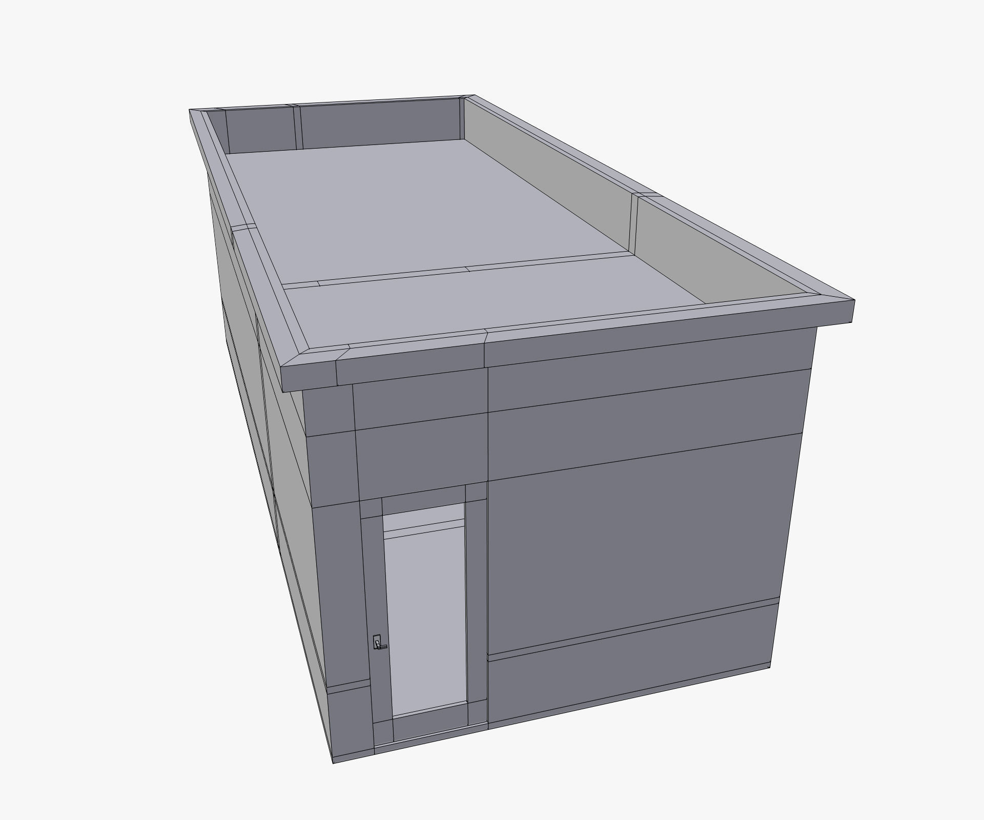 Small Store  3D model_8