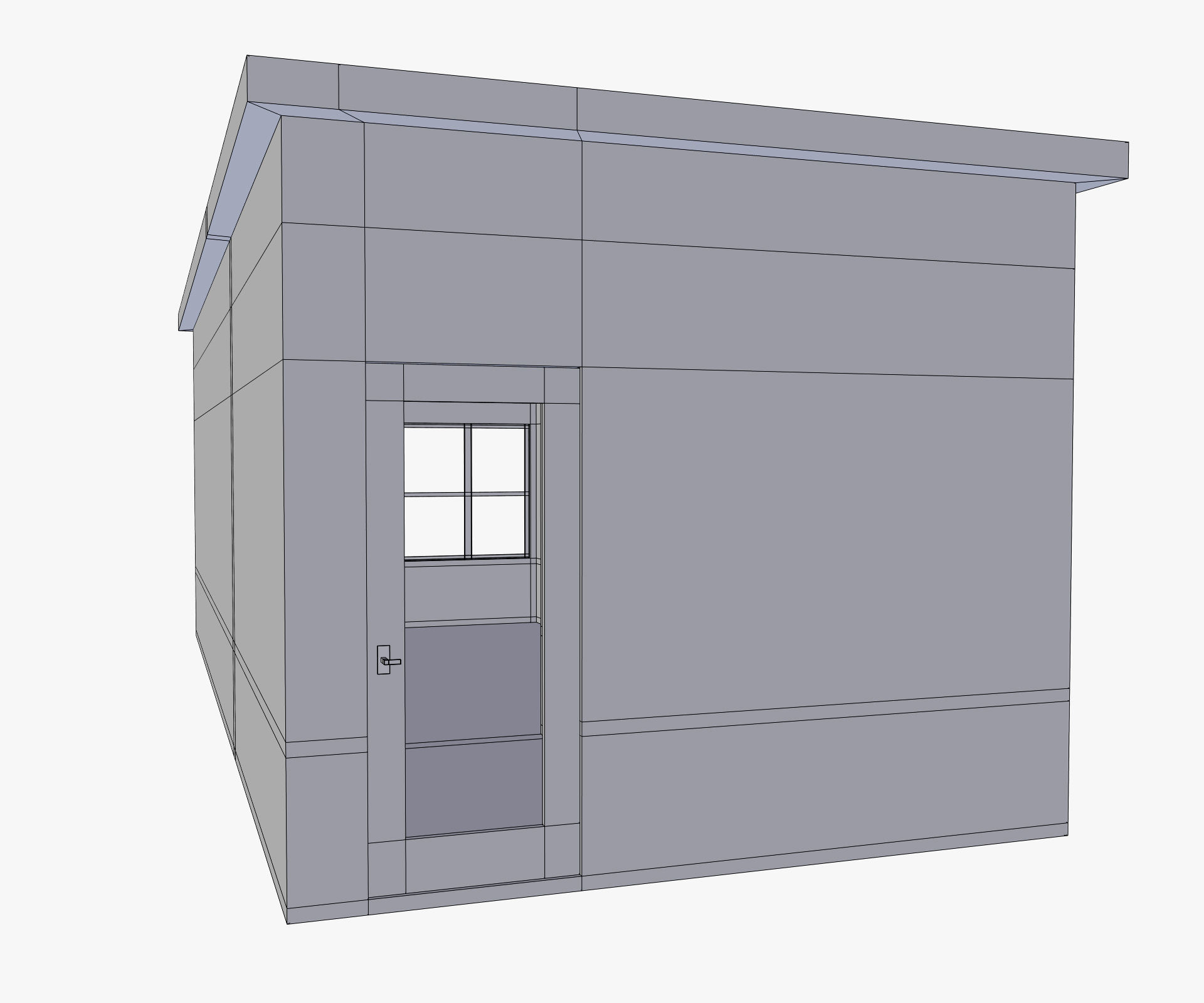 Small Store  3D model_9