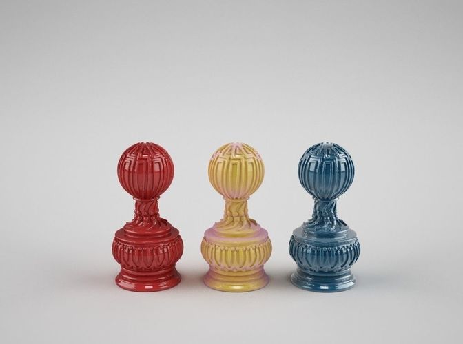 chess pawn 2 3D print model