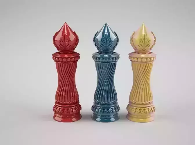 chess bishop 1 3D print model
