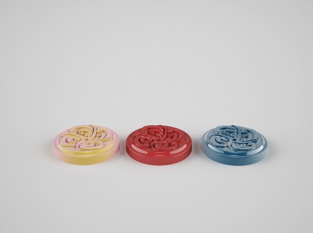 chess double set 3D print model_1