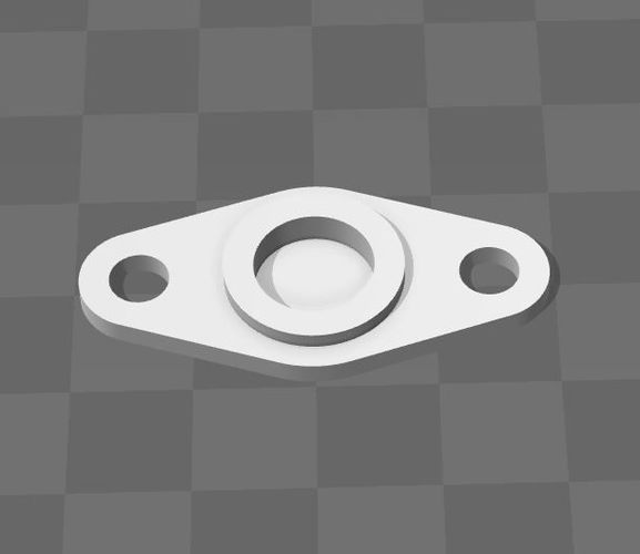 bearings holder D10 B3 d5 3D print model