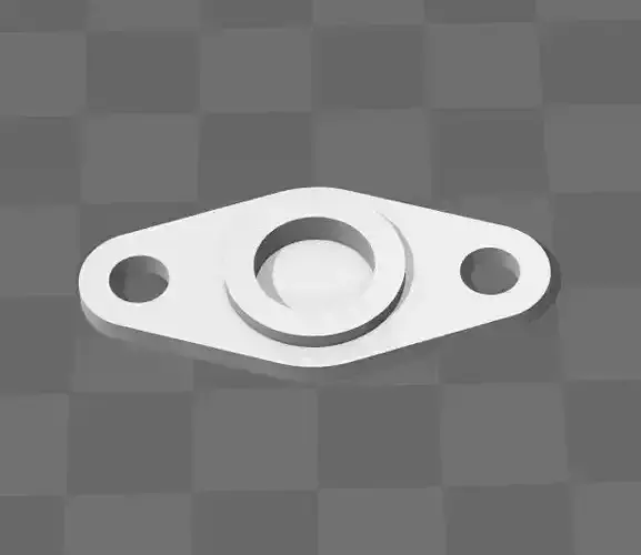 bearings holder D10 B3 d5 3D print model