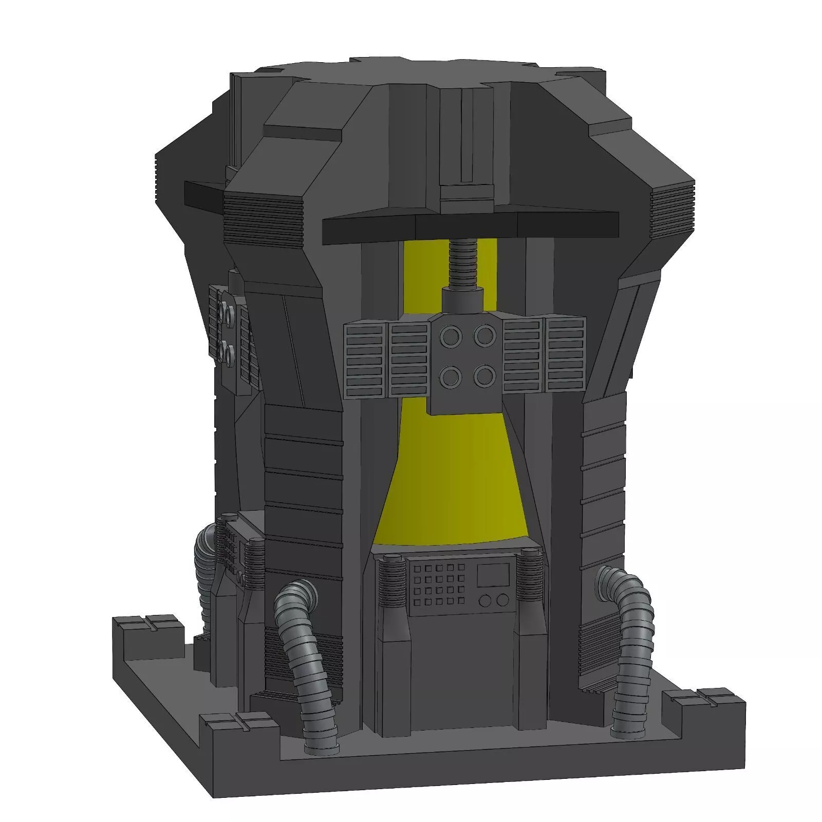 Snoke Clone Tank Diorama 3D print model