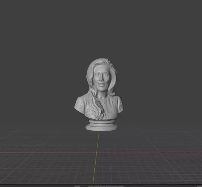 Loretta Lynn 3D print model