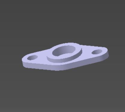 bearings holder D11 B4 d5 3D print model
