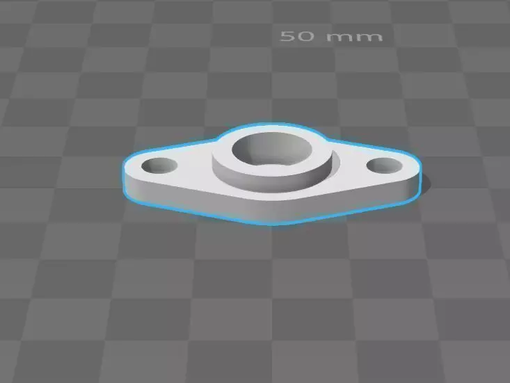 bearings holder D11 B5 d5 3D print model_0