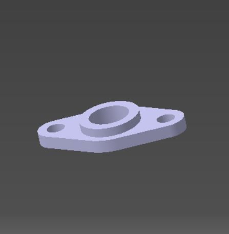 bearings holder D11 B5 d5 3D print model_1