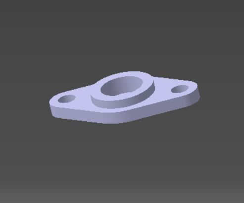 bearings holder D12 B4 d5 3D print model