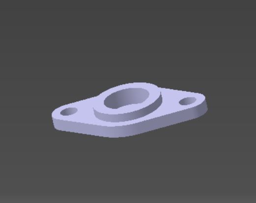 bearings holder D13 B5 d5 3D print model_1