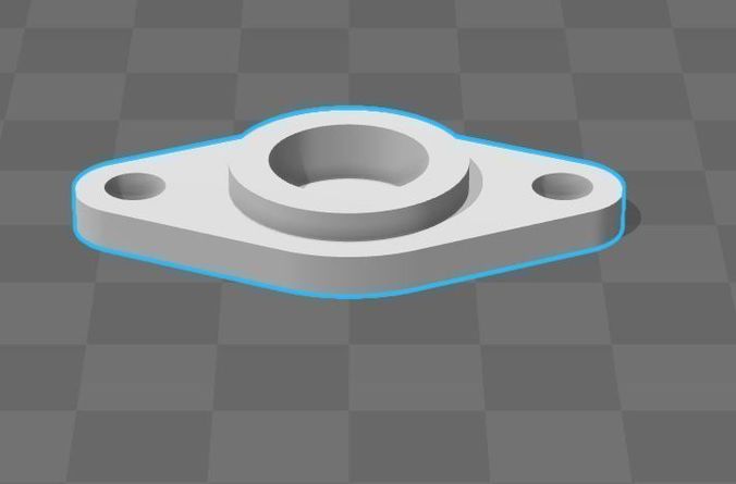 bearings holder D13 B5 d5 3D print model