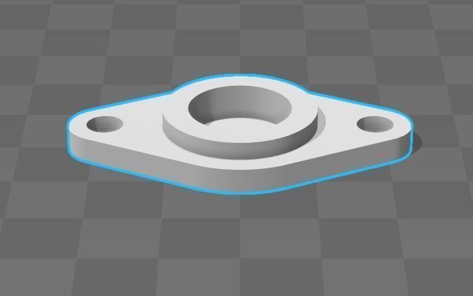 bearings holder D14 B5 d5 3D print model