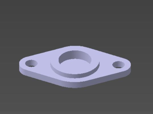 bearings holder D16 B6 d6 3D print model