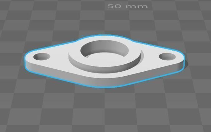 bearings holder D17 B6 d6 3D print model