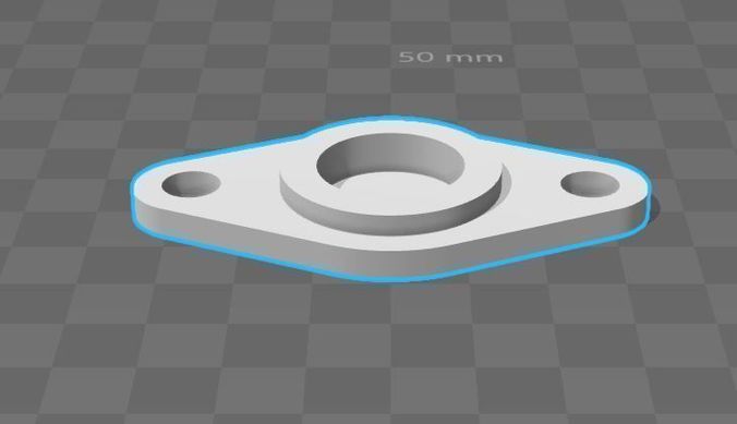 bearings holder D20 B6 d8 3D print model