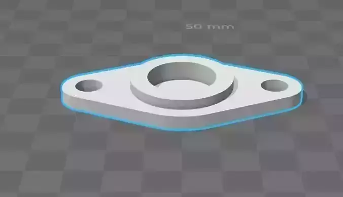 bearings holder D20 B6 d8 3D print model