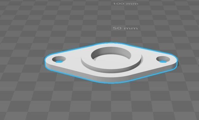 bearings holder D23 B5 d8 3D print model
