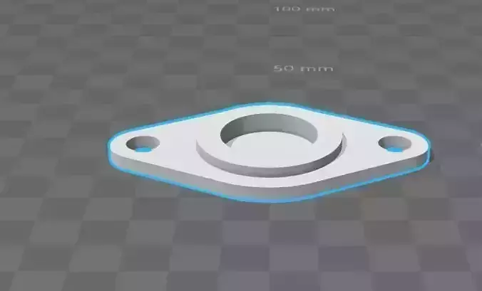 bearings holder D23 B5 d8 3D print model