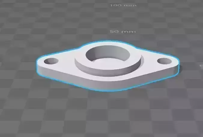bearings holder D24 B8 d8 3D print model