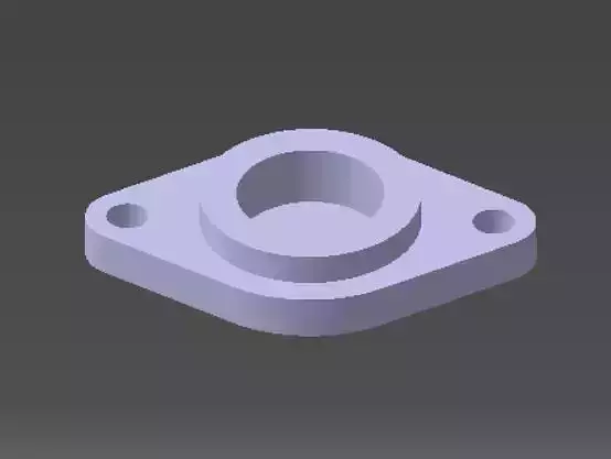 bearings holder D28 B12 d8 3D print model