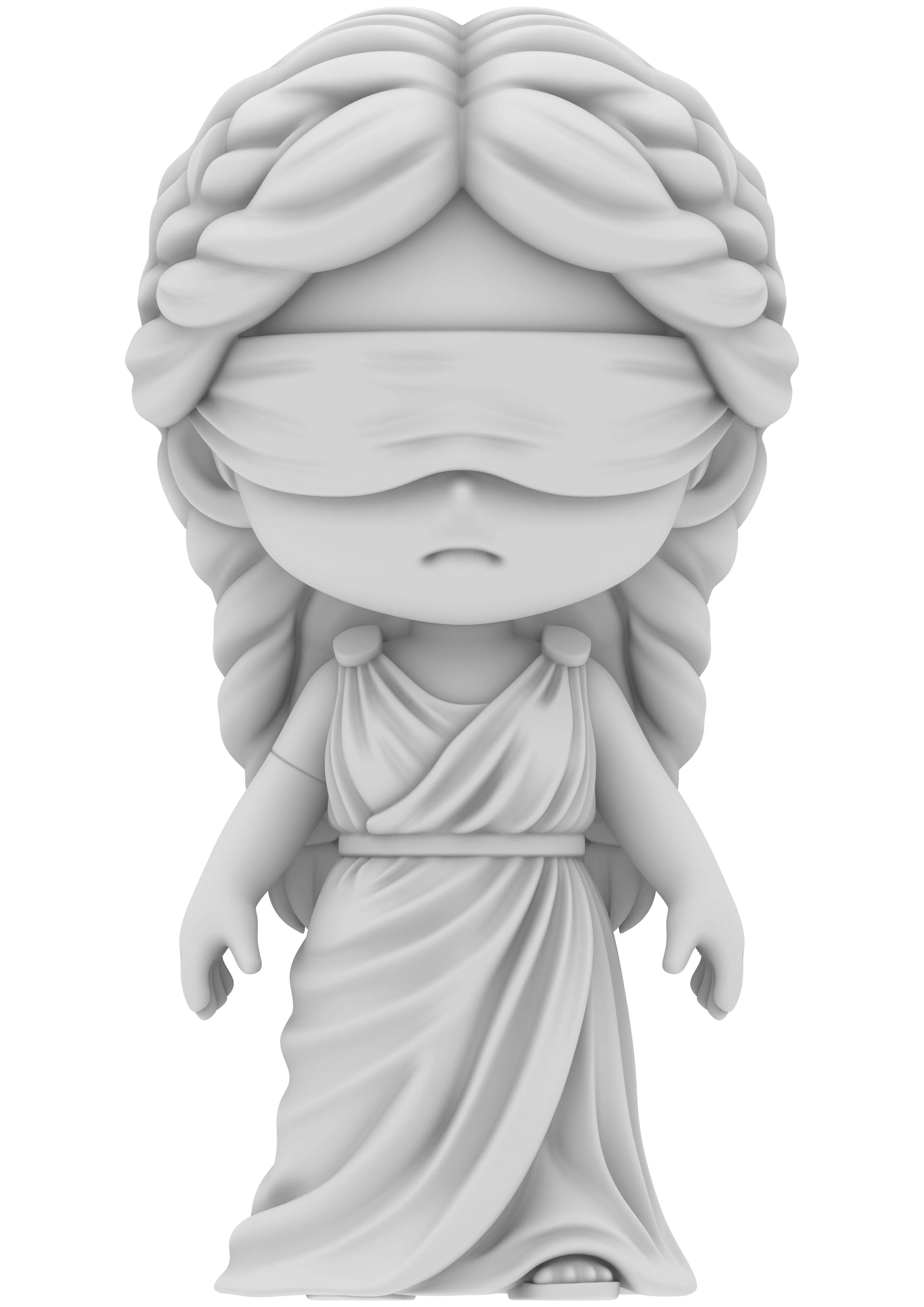 Chibi Justitia 3D print model