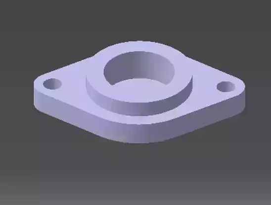 bearings holder D30 B14 d8 3D print model