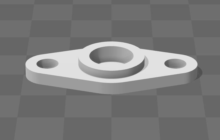 bearings holders from  D10 to D30 3D print model_2