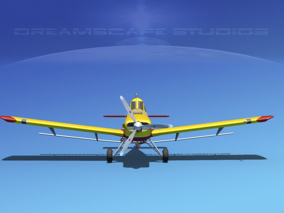 EMB-202 Crop Duster v05 3D model_1