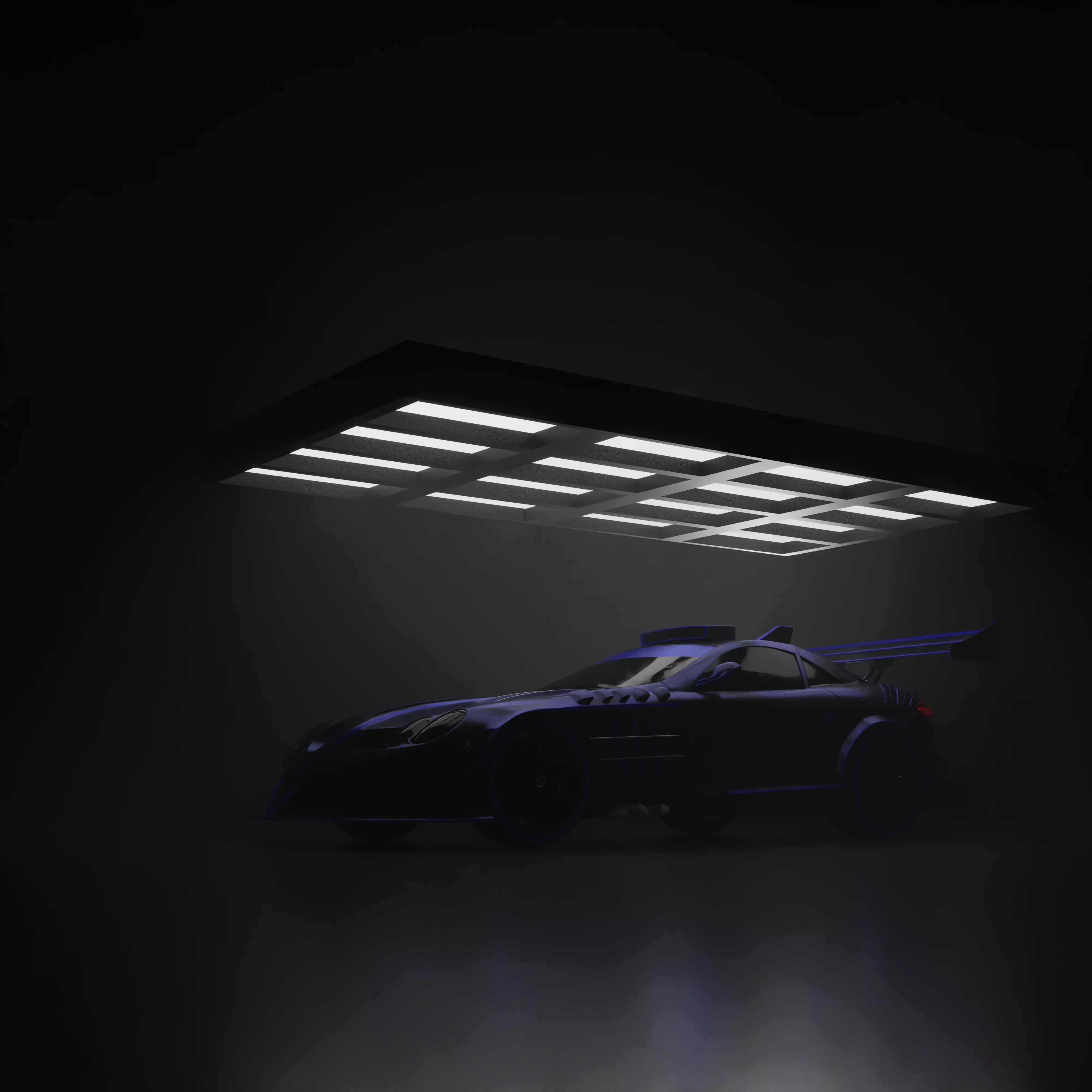 Mercedes-Benz SLR McLaren Concept 3D model