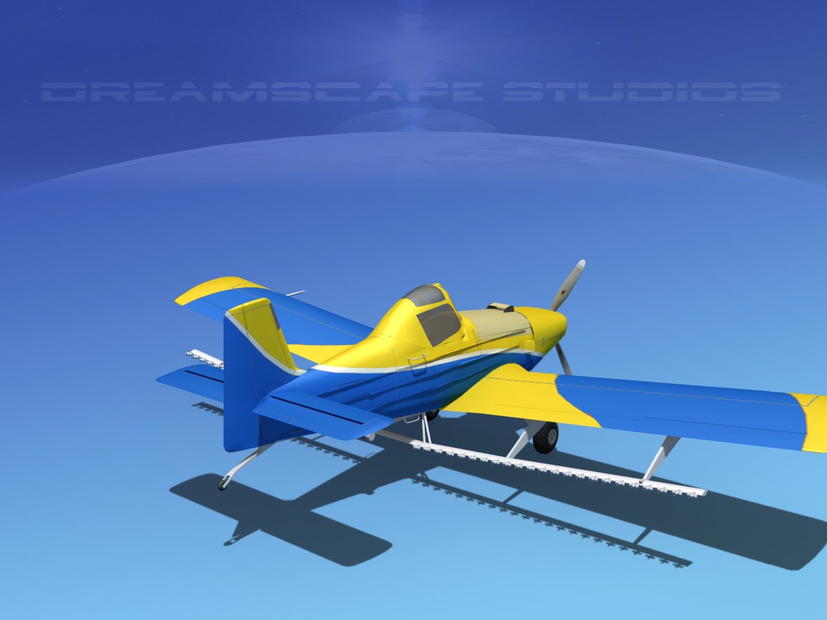 EMB-202 Cropduster v06 3D model_3
