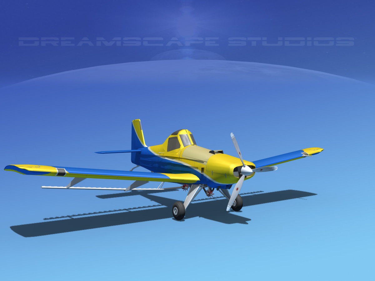 EMB-202 Cropduster v06 3D model_7