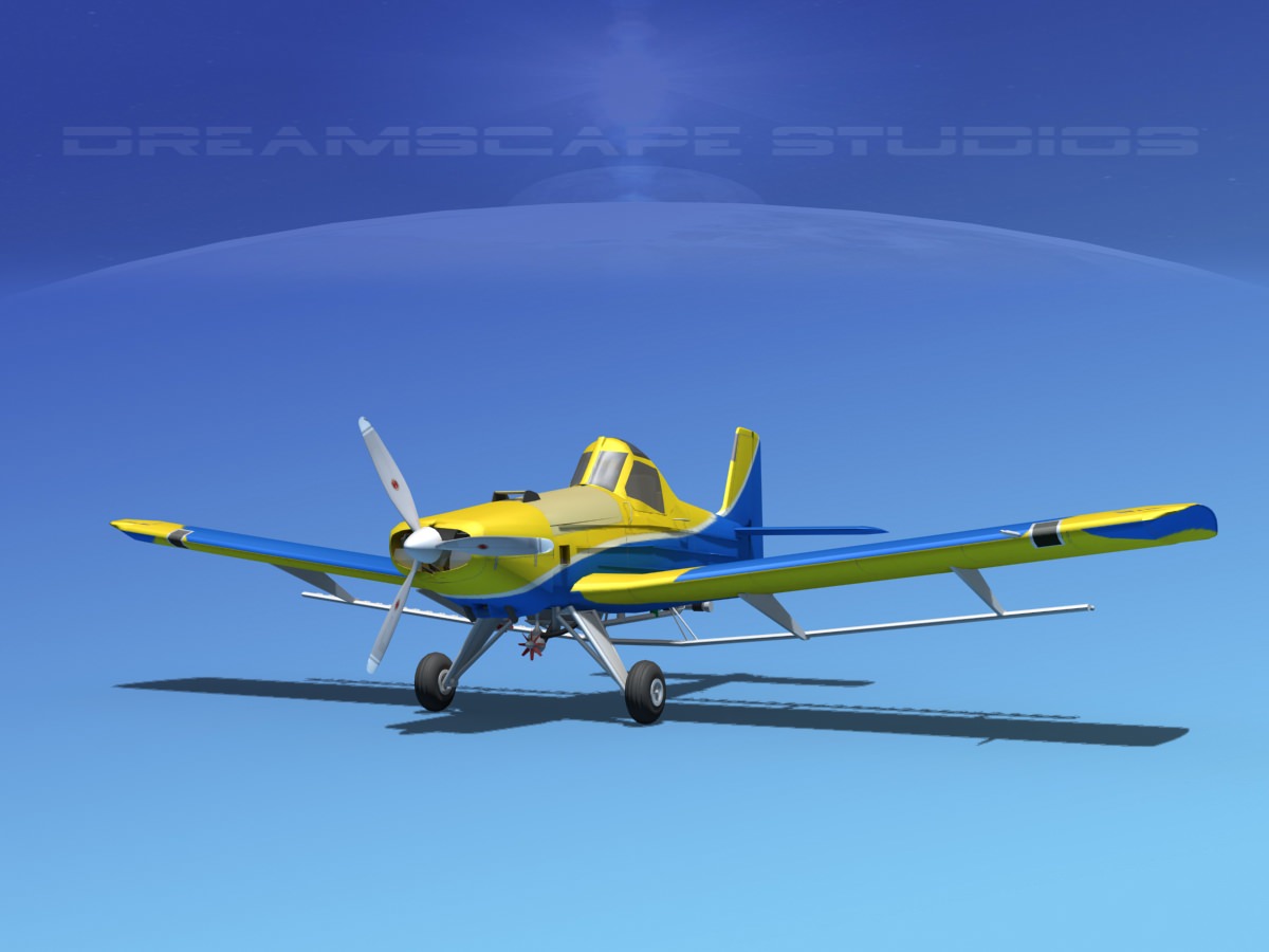 EMB-202 Cropduster v06 3D model_2