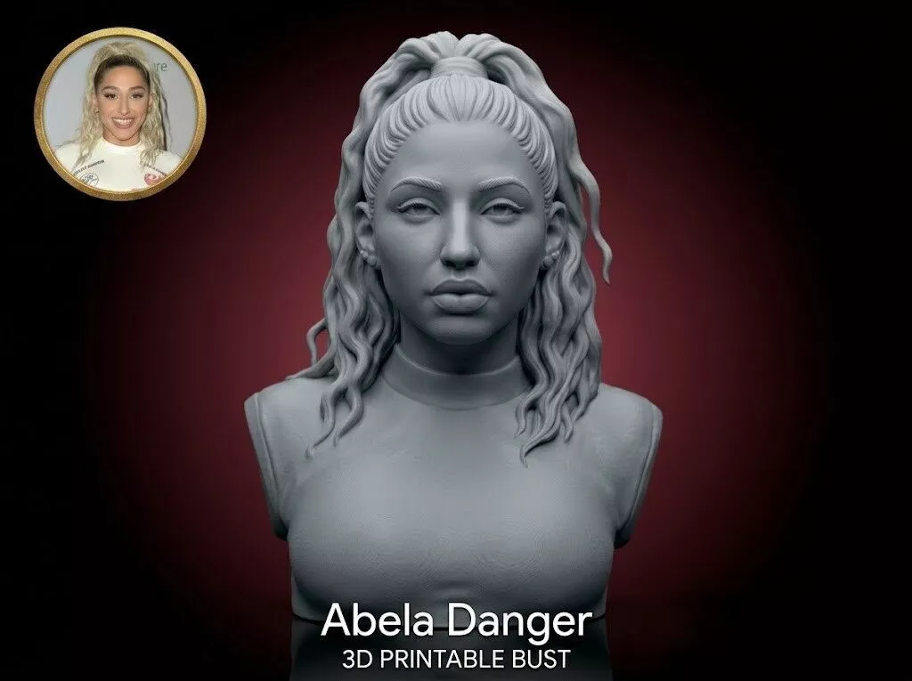 Abela Danger bust 3D print model