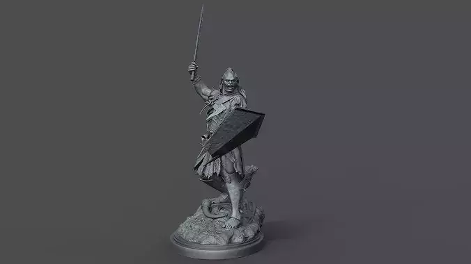 Lurtz The Lord of the Rings   3d print model 