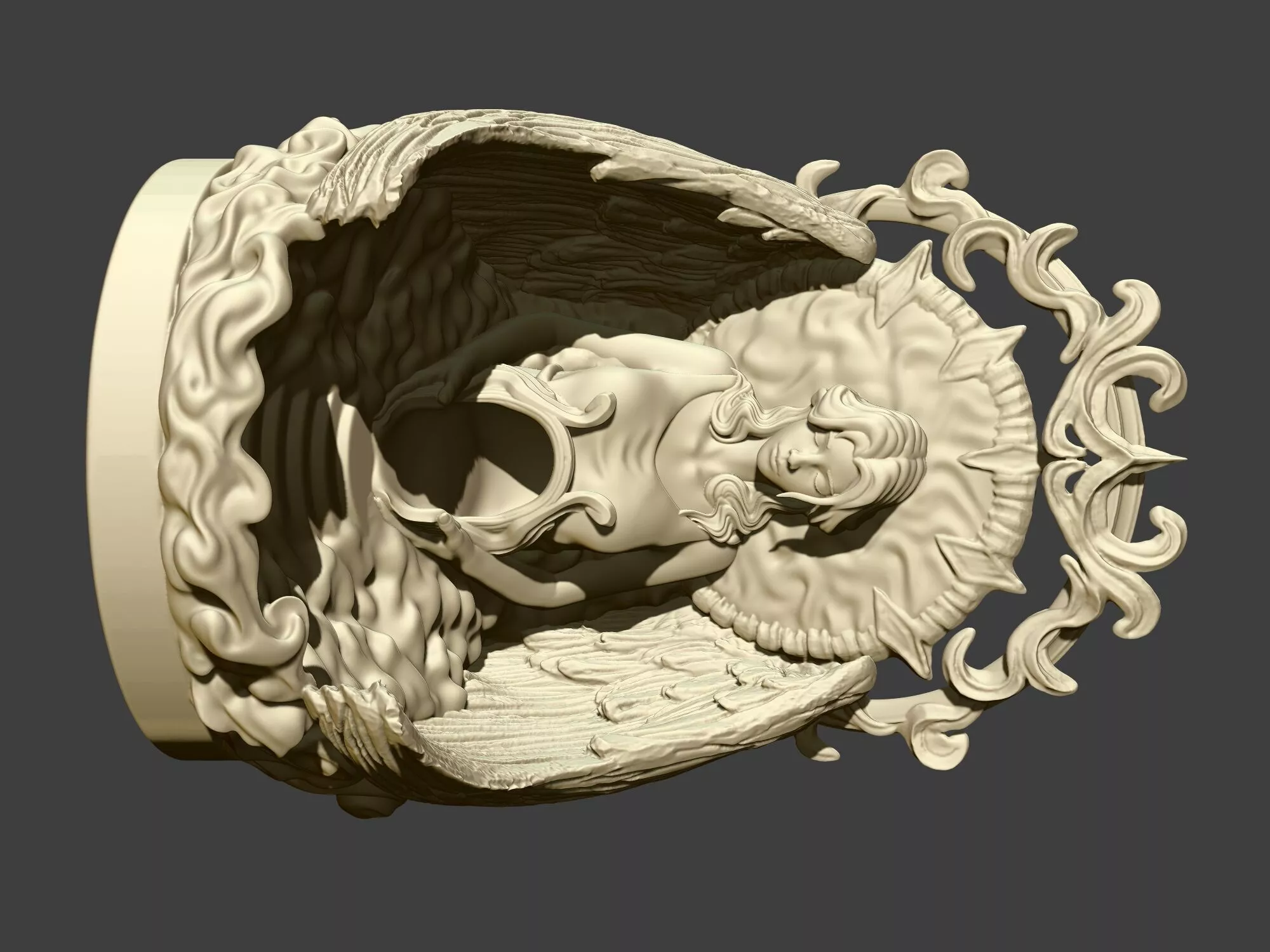 DivineJudgment Dicetower 3DPrint 3D print model