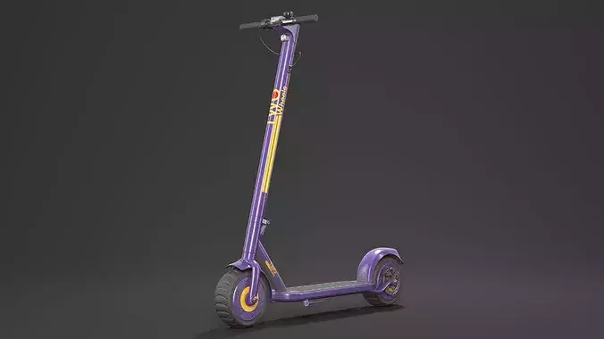 Sharing Rental Electric Scooter PBR