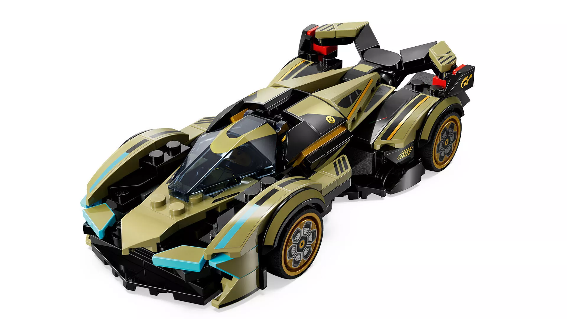 MB-76923 - Performance Sports Car Model Brick Design 3D print model