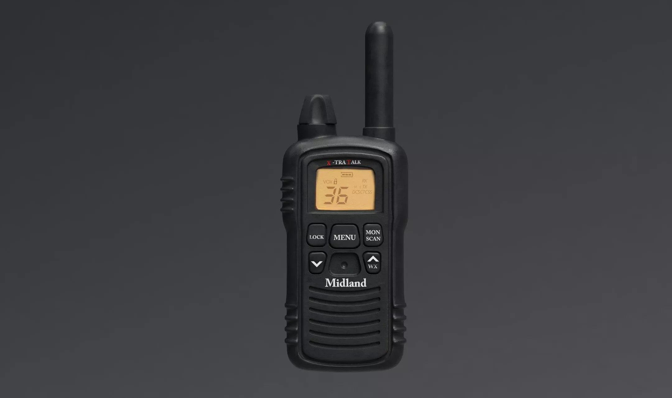 Midland X-tra Talk hand radio Low-poly 3D model