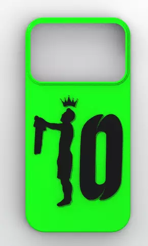 King No 10 MagSafe Case 3D print model