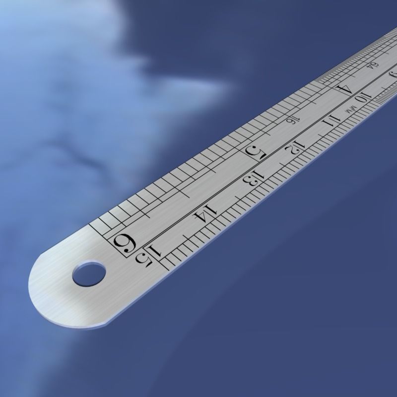 Engineering Scale Low-poly 3D model_6