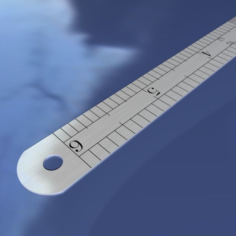 Engineering Scale Low-poly 3D model_7