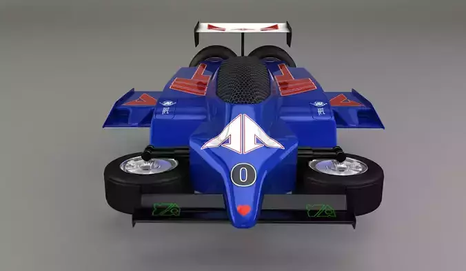MASK Formel 1 Concept Racing Car with XPresso  3D model