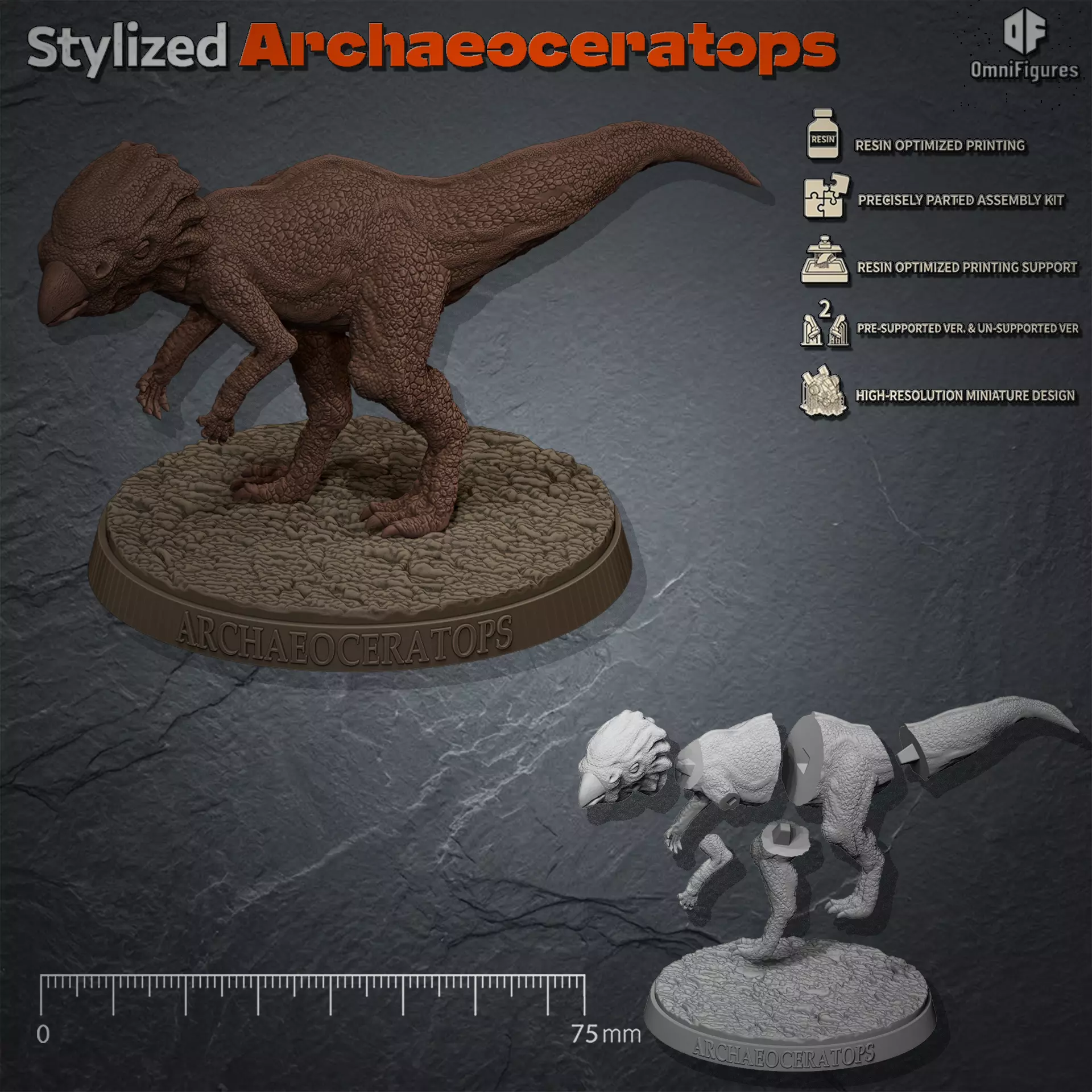 Archaeoceratops Free 3D print model