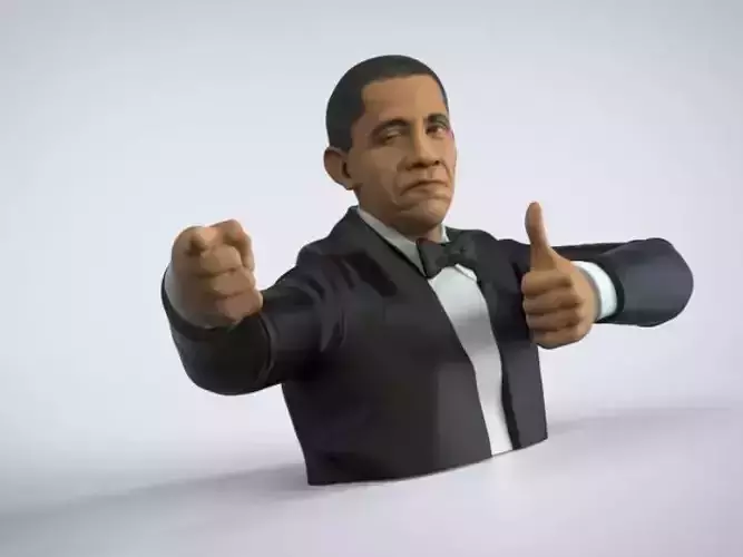 Obama Aproves 3D print model