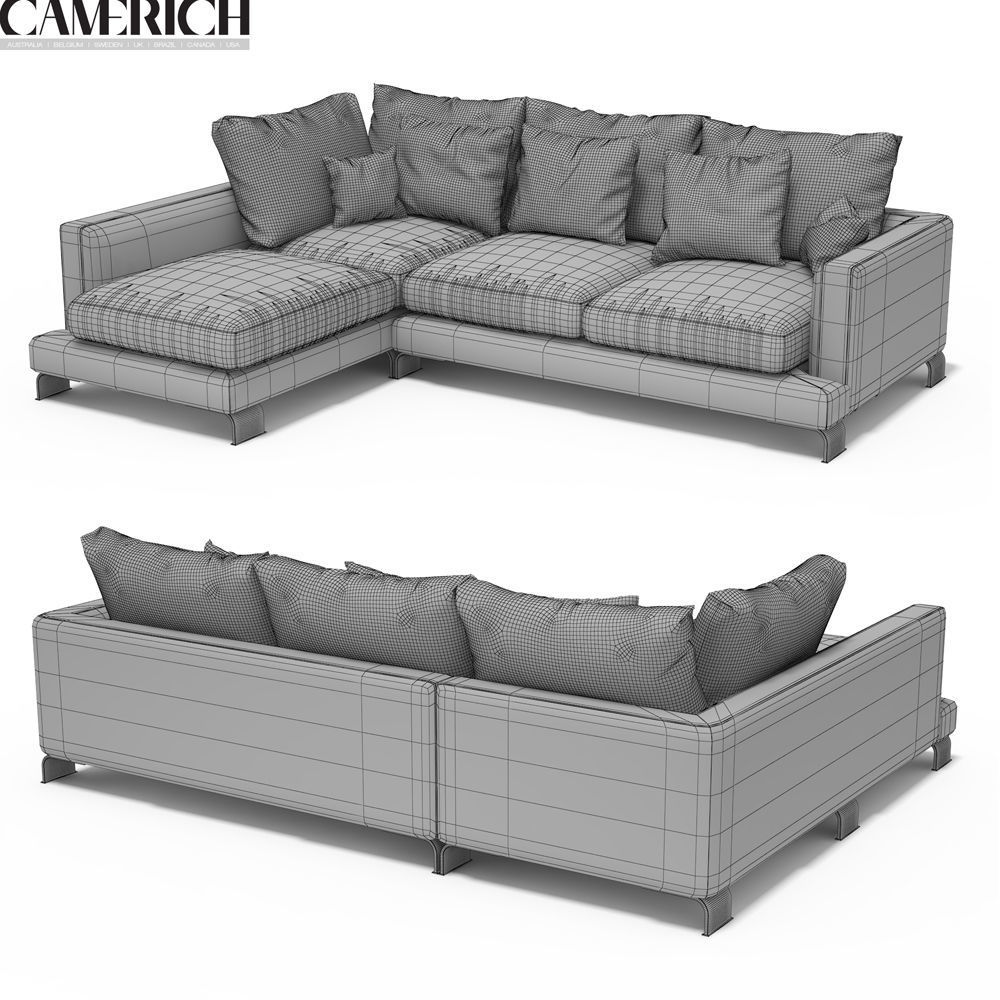 Camerich Lazy Time Sofa 3D model_1