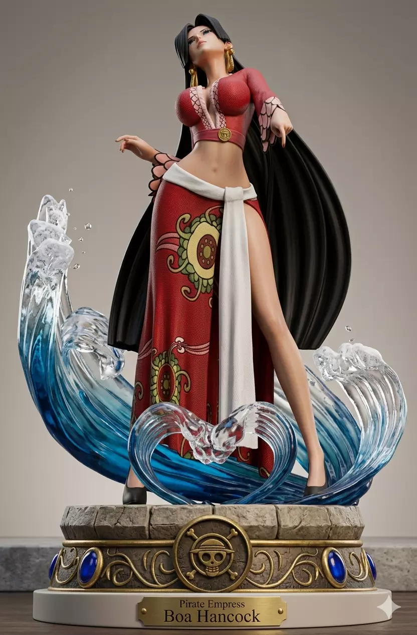 Boa Hancock the pirate empress 3D print model