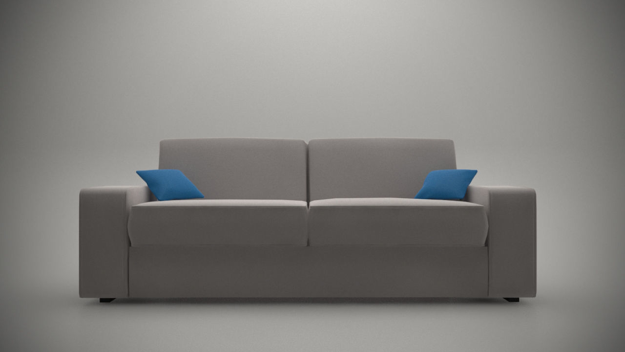 Living Room Sofa AP2 Series - Game Ready Low-poly 3D model_2